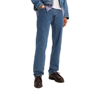 Levi Strauss Co 505 Denim Blue Men Jeans 30x30 Man Male Teen